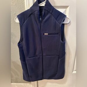 Figs navy vest size XS